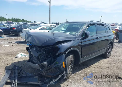 2020 Volkswagen Tiguan 2.0T Se/2.0T Se R-Line Black/2.0T Sel from USA, damaged, VIN 3VV2B7AX6LM135137